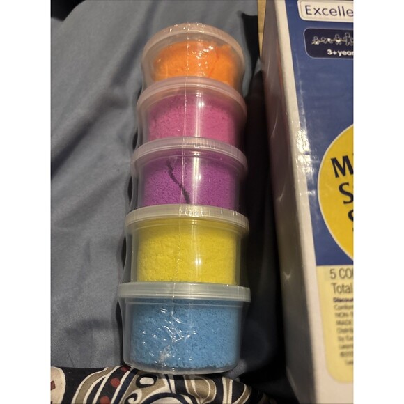 Mini Spectacular Sensory Foam  5 Colors 0.7 Oz Each. Total 3.5 Oz - Picture 2 of 3